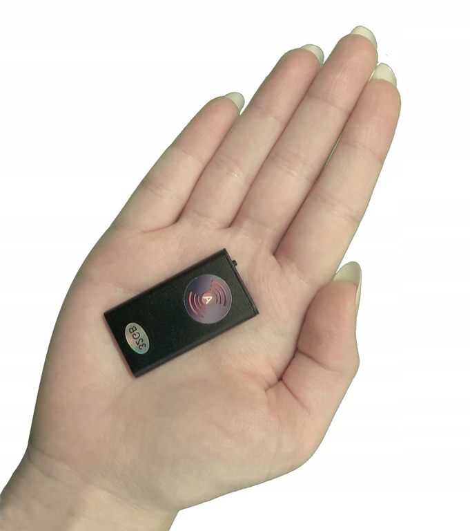 Dyktafon mini mały szpiegowski 32GB podsłuch (1)