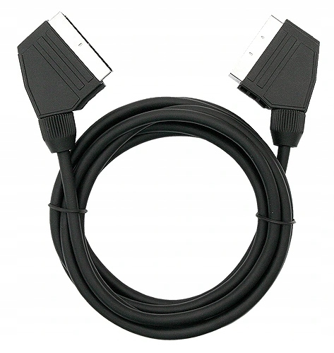 Kabel przewód EURO 5m SCART eurozłącze (1)